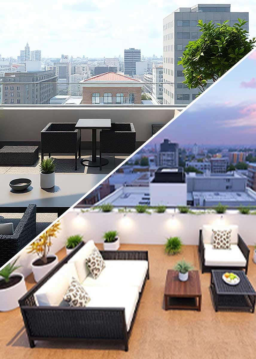 terrace interior design