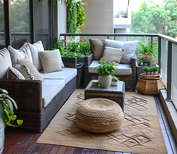 balcony interior design for home