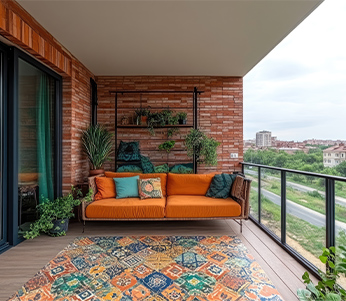 design for a small balcony