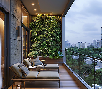 interior design for small balcony