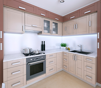 modular kitchen interior design in Kolkata
