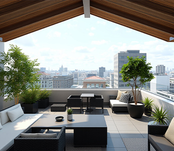 small terrace house interior design