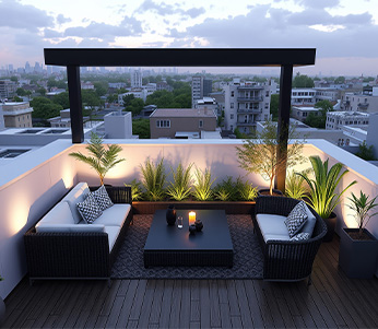 terrace interior design